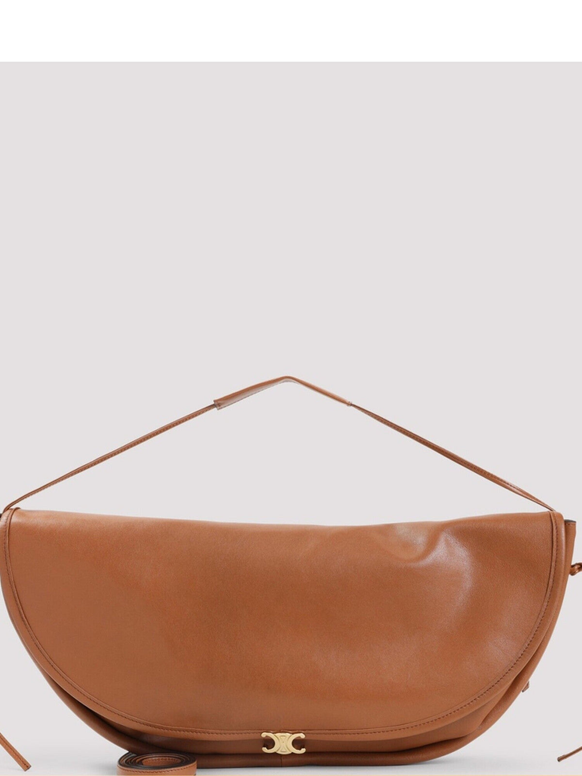 Celine Women's Halfmoon Large Bag in Brown