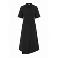 Loewe Women's Cotton and Silk Dress in Black - view 1