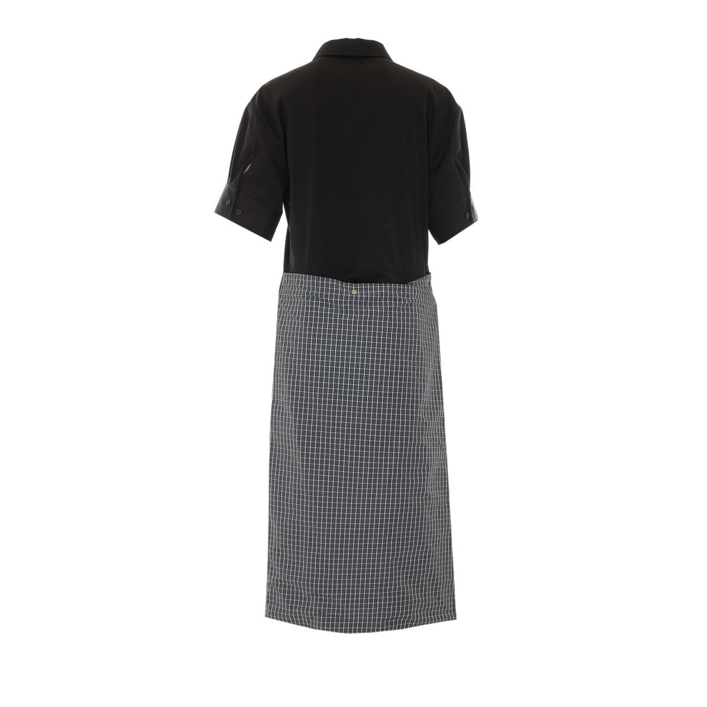 Loewe Women's Cotton and Silk Dress in Black - view 4