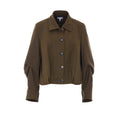 Loewe Women's Silk and Cotton Jacket in Green - view 1