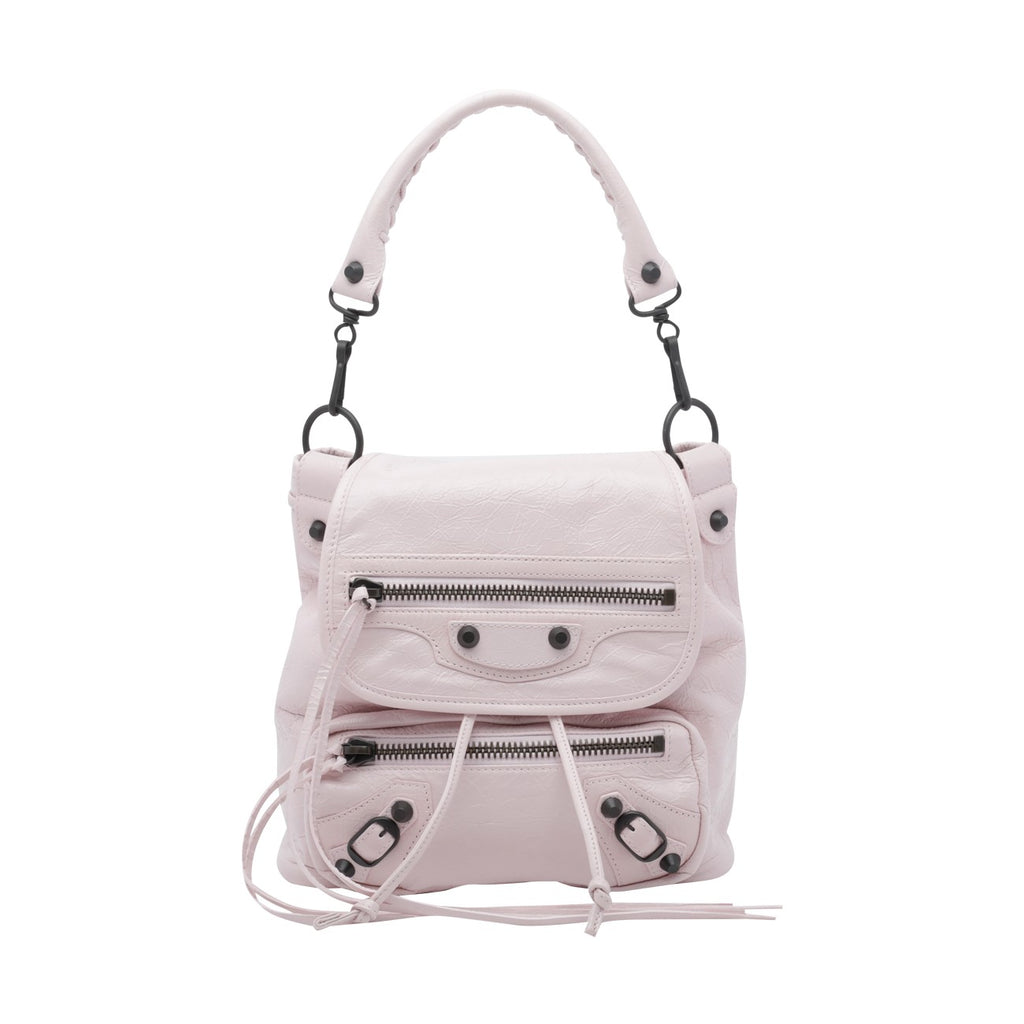 Balenciaga Women's Mini Le City Backpack in Pink