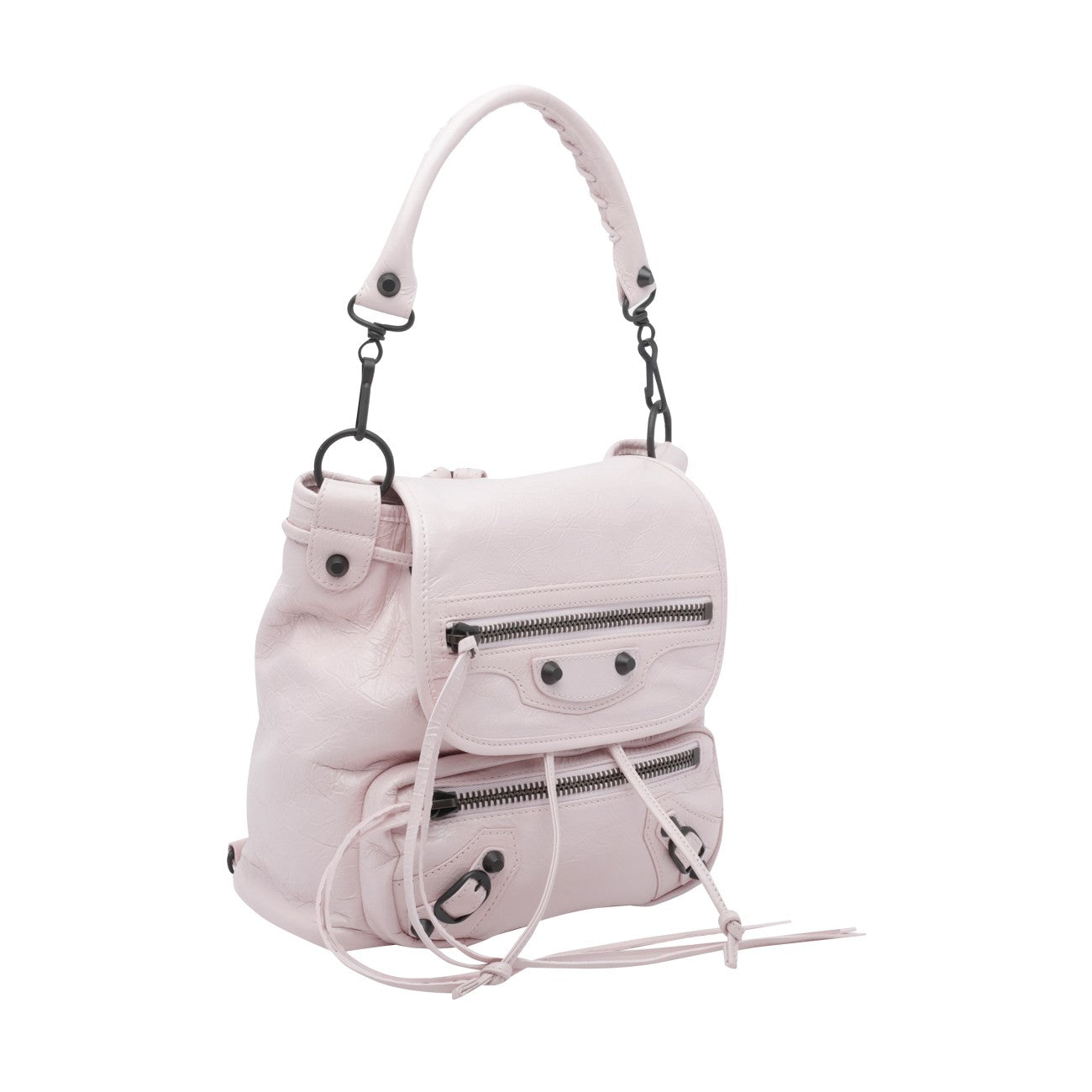 Balenciaga Women's Mini Le City Backpack in Pink