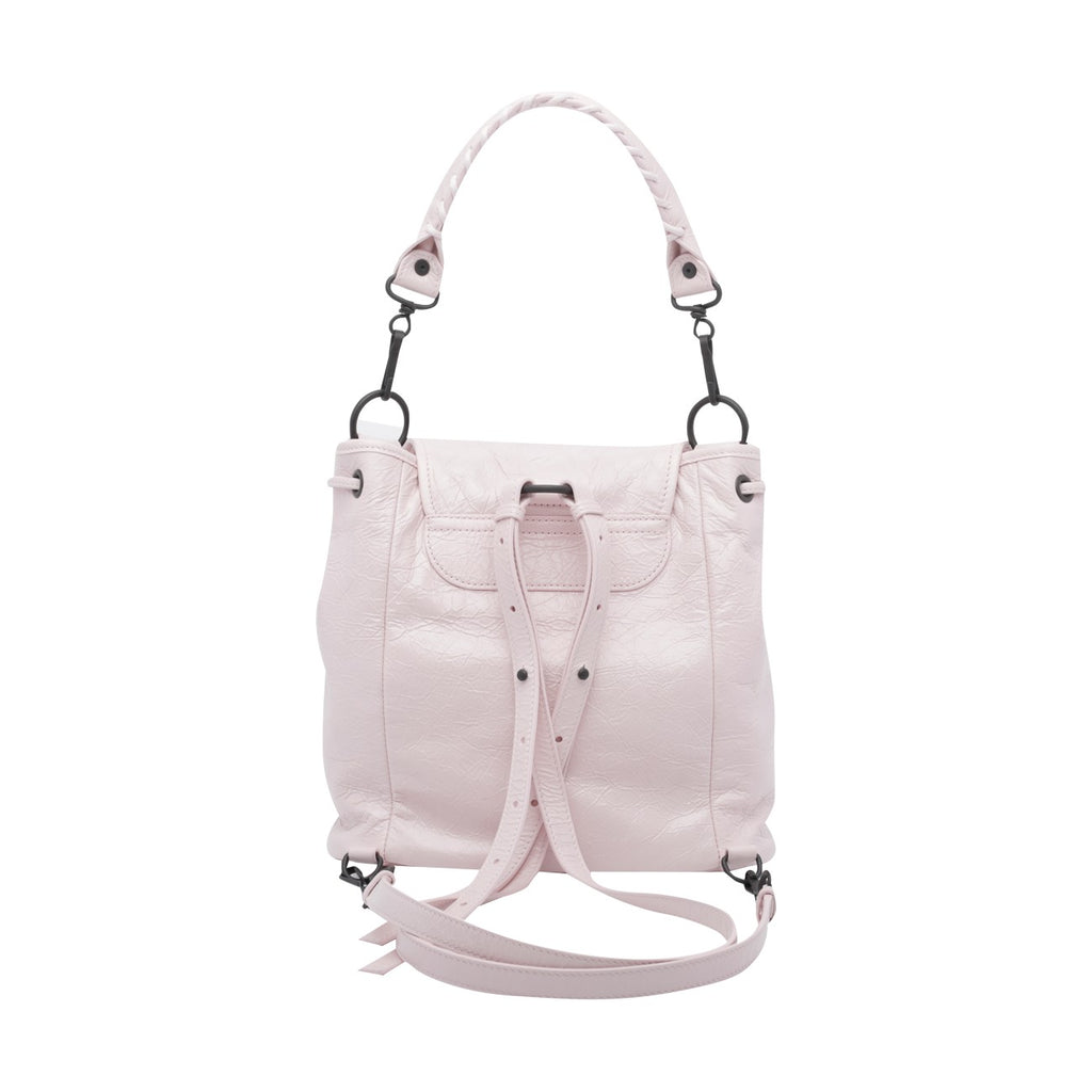 Balenciaga Women's Mini Le City Backpack in Pink
