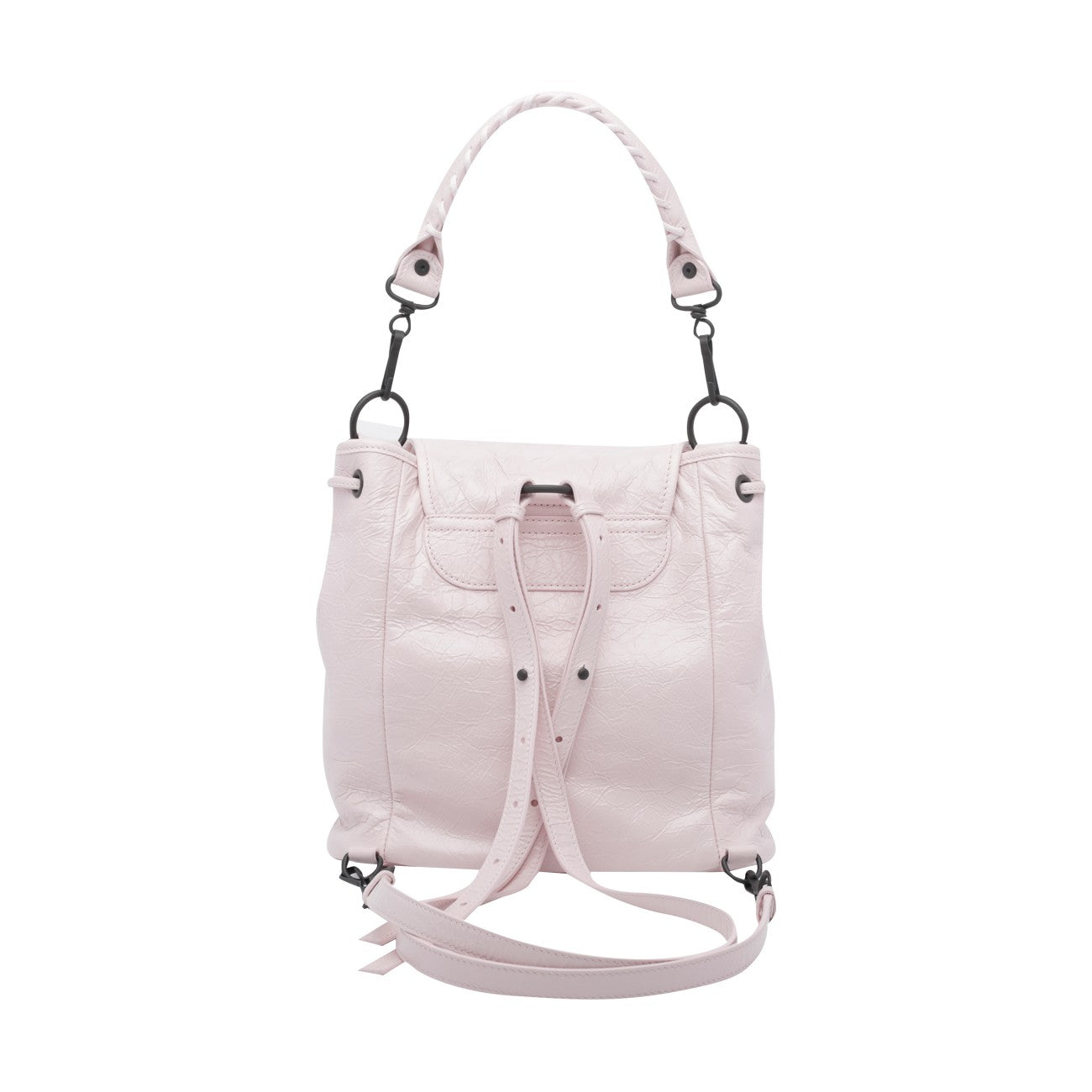 Balenciaga Women's Mini Le City Backpack in Pink