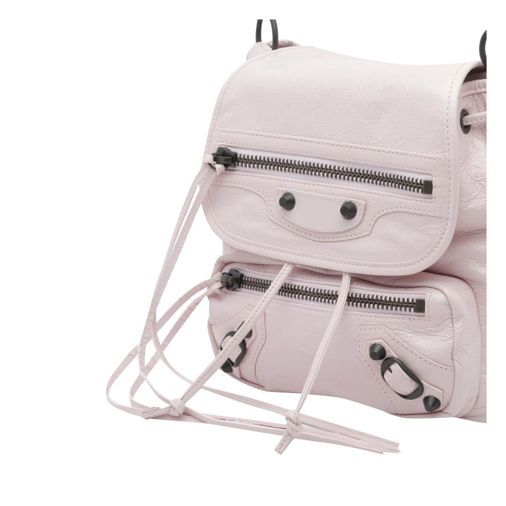 Balenciaga Women's Mini Le City Backpack in Pink