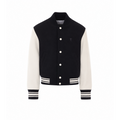 Ami Paris Men's Padded Teddy Jacket in Black Wool - view 1