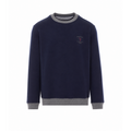 Brunello Cucinelli Men's Cotton Sweatshirt in Blue - view 1