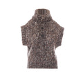 Brunello Cucinelli Women's Mohair Knitted Vest in Brown - view 1