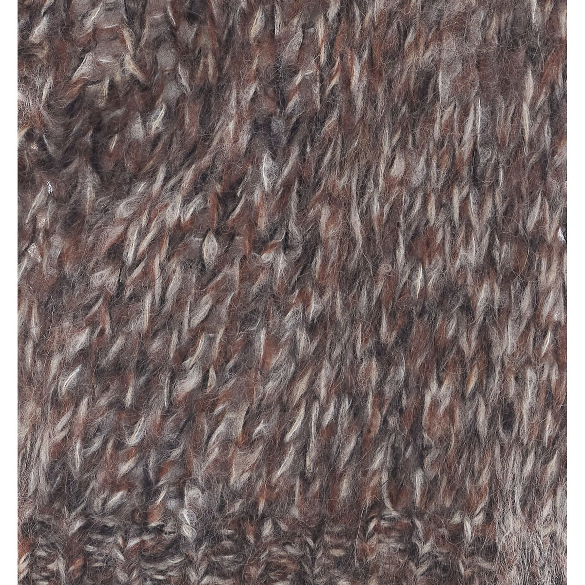Brunello Cucinelli Women's Mohair Knitted Vest in Brown - view 2