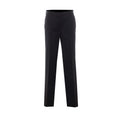 Fendi Women's Grain de Poudre Wool Pants in Black - view 1