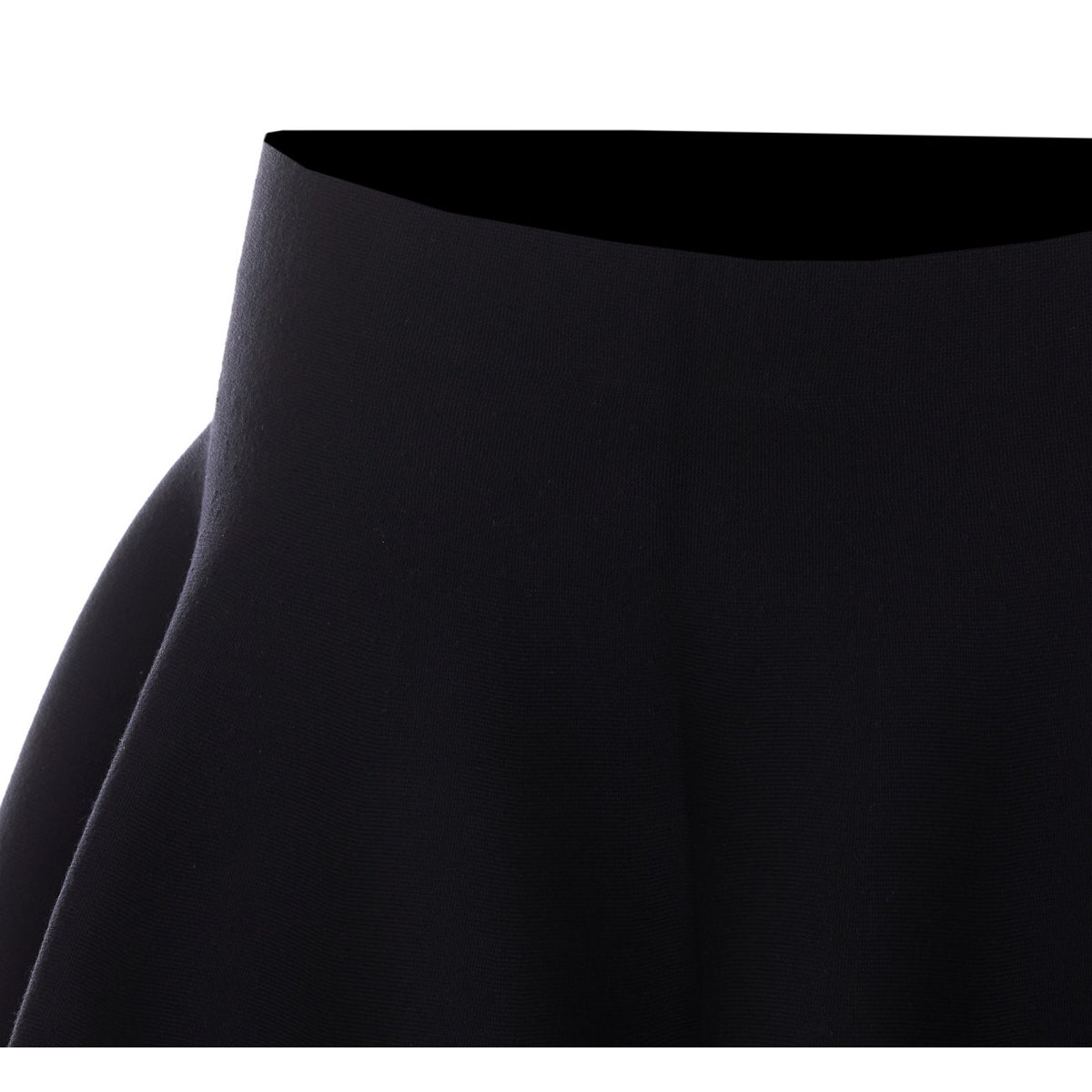 Alaia Women's Skater Wool Knitted Skirt in Black - view 4