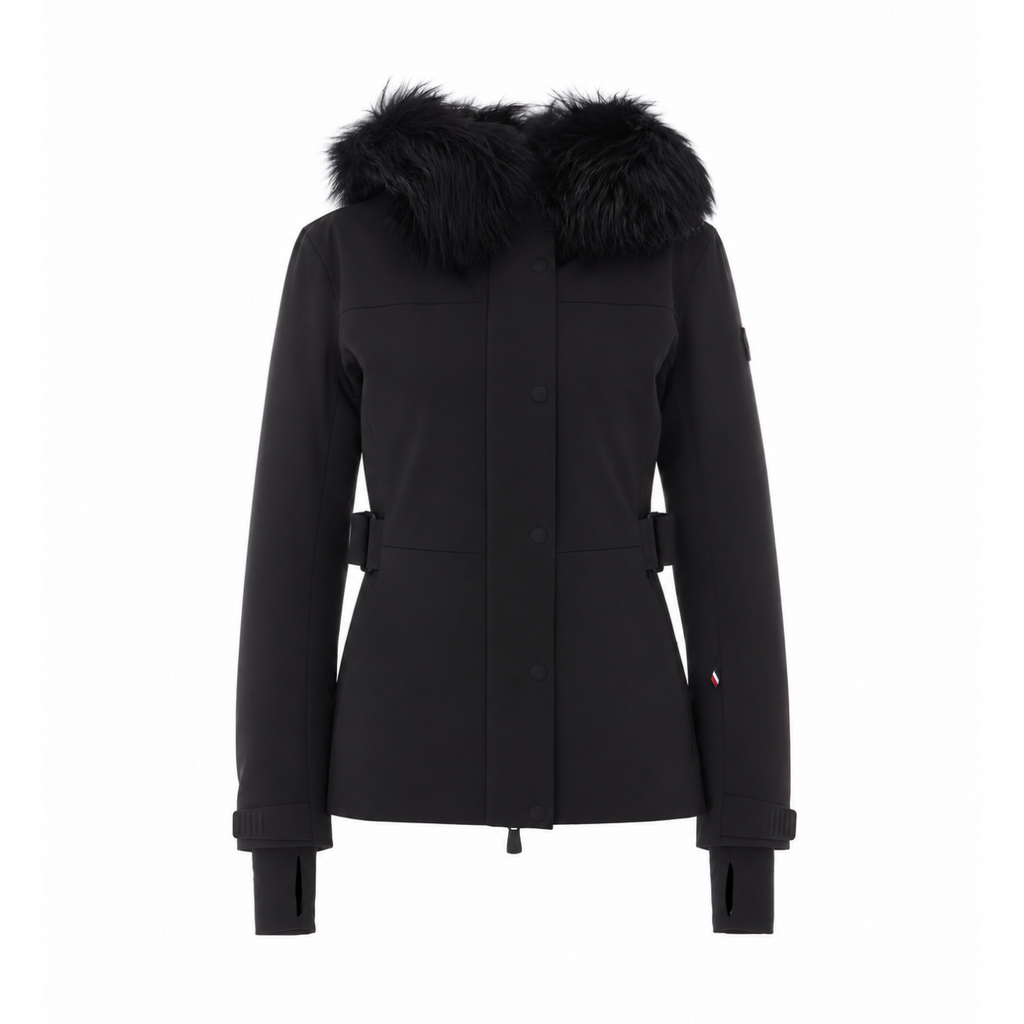 Moncler Grenoble Women's Loira Nylon Ski Jacket in Black - view 1