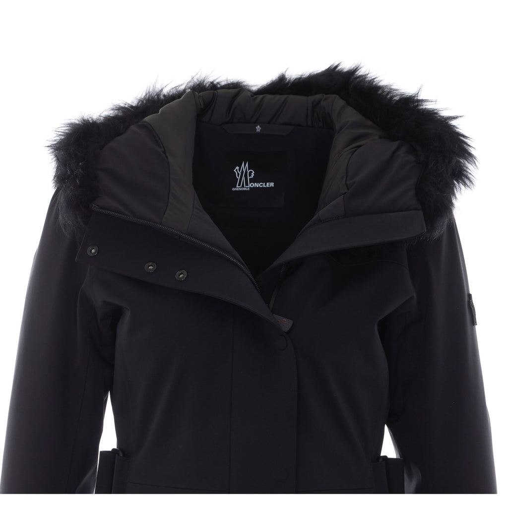 Moncler Grenoble Women's Loira Nylon Ski Jacket in Black - view 2