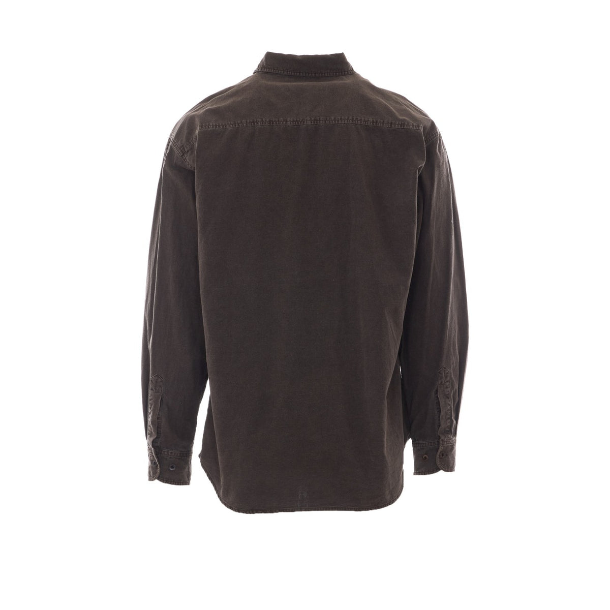 The Row Men's Cotton Sadel Shirt in Brown - view 2