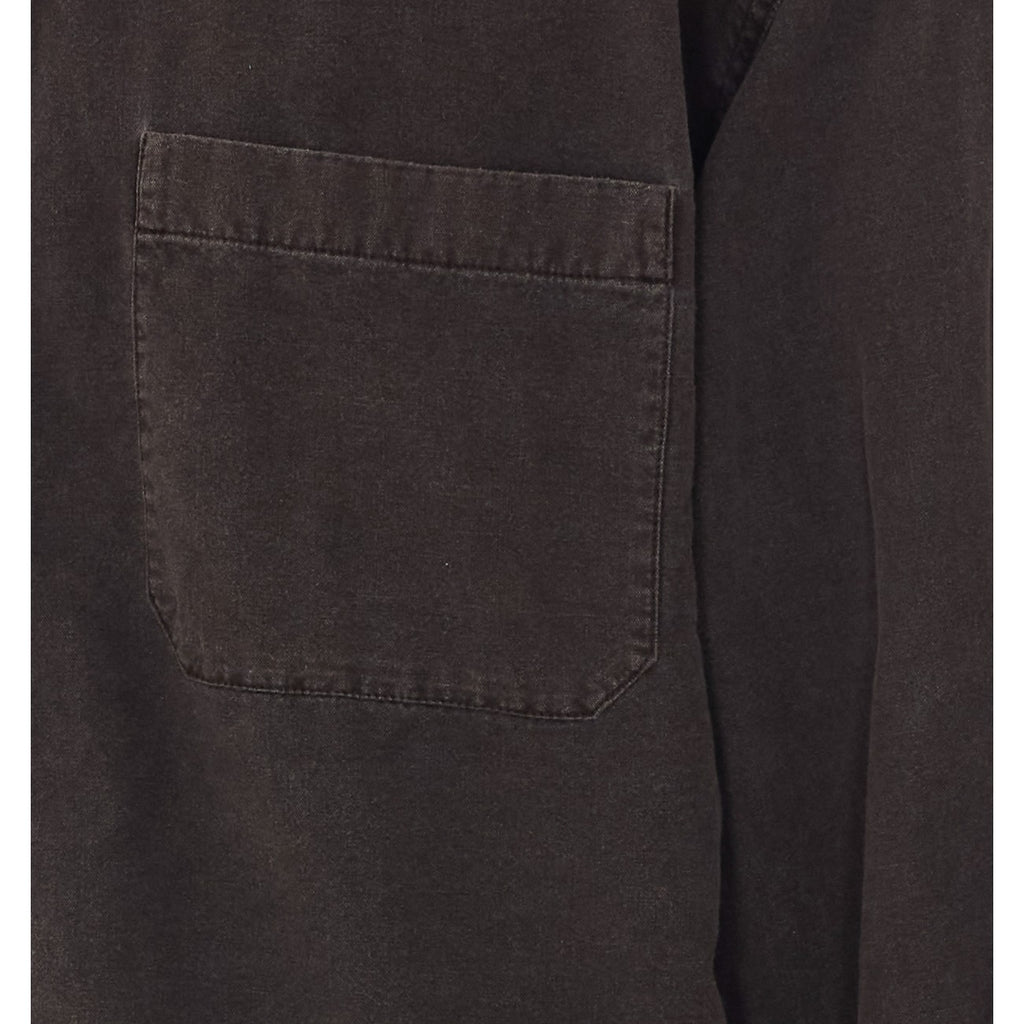 The Row Men's Cotton Sadel Shirt in Brown - view 3
