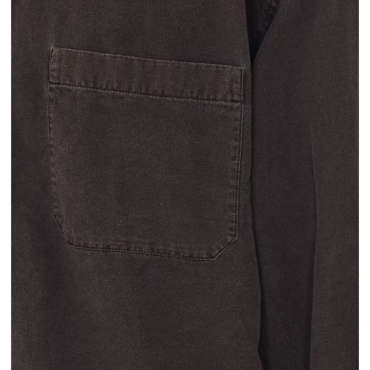 The Row Men's Cotton Sadel Shirt in Brown - view 3