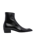 Saint Laurent Men's Aurelien Leather Boots in Black - view 1