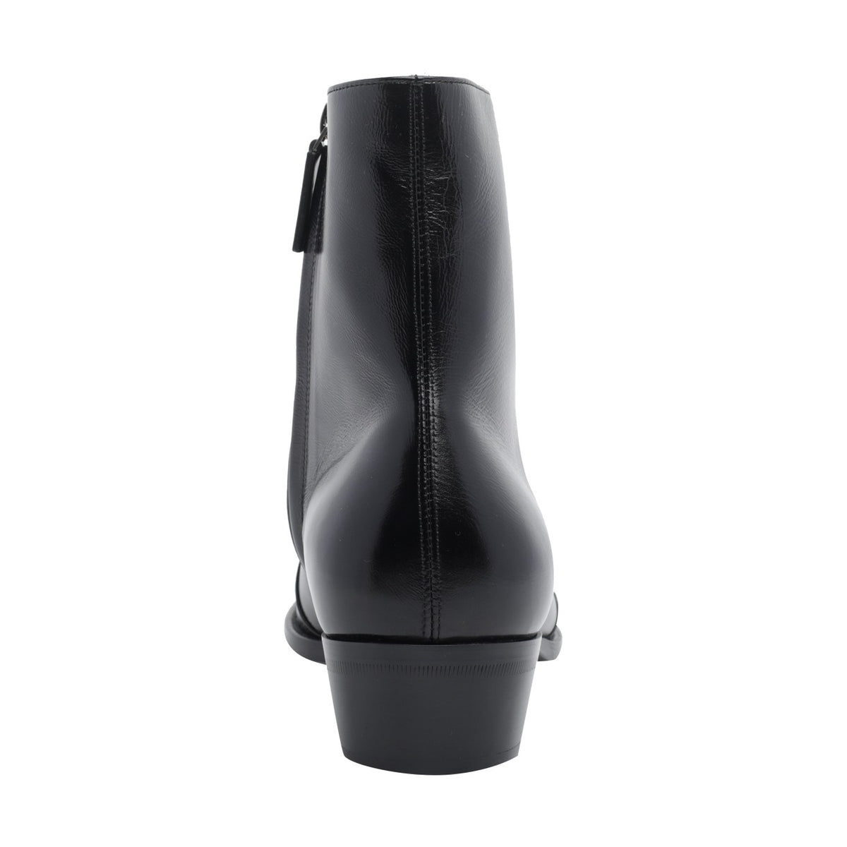 Saint Laurent Men's Aurelien Leather Boots in Black - view 4