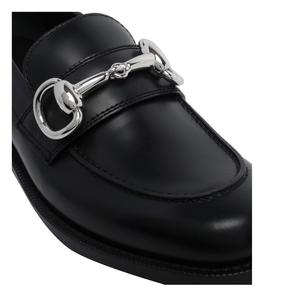 Gucci Women's Boulevard Leather Loafers in Black - view 2