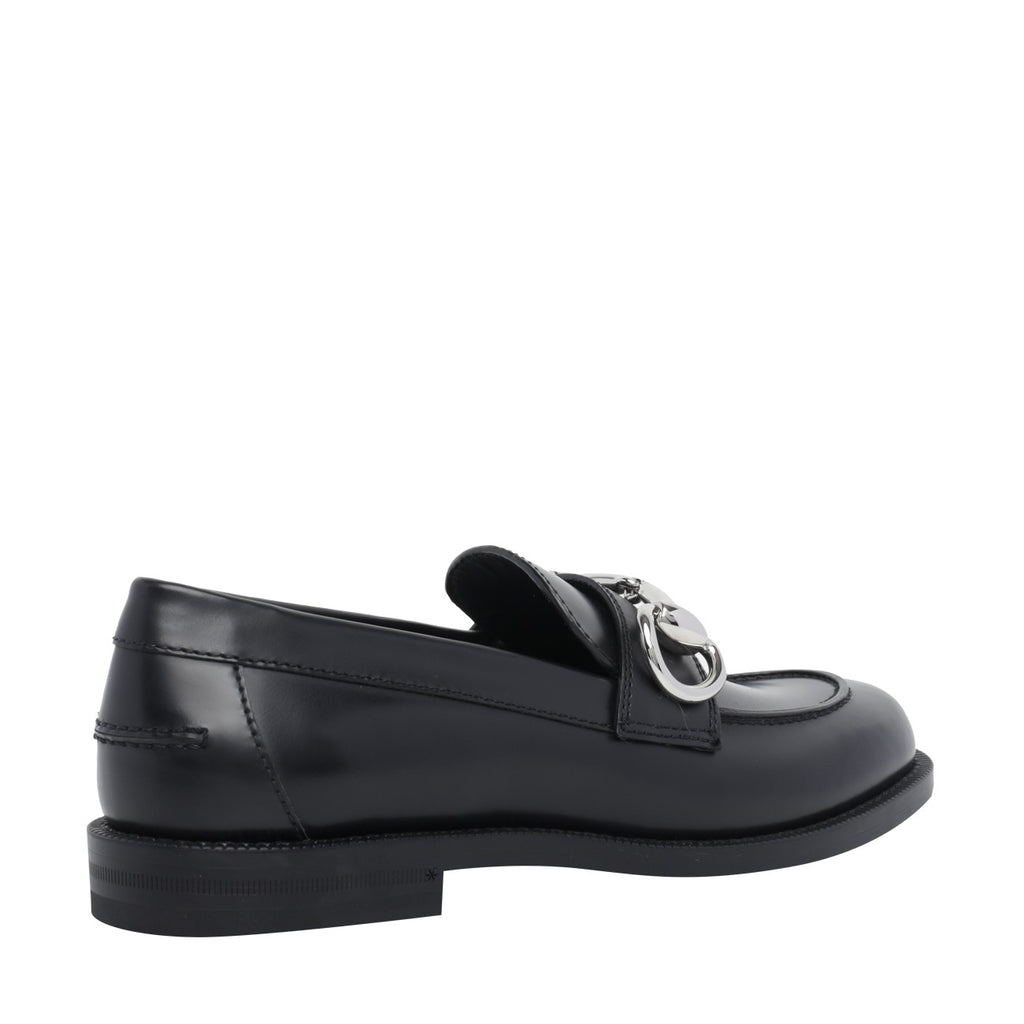 Gucci Women's Boulevard Leather Loafers in Black - view 4