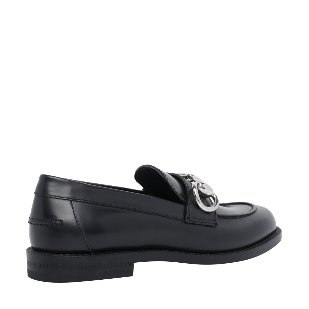 Gucci Women's Boulevard Leather Loafers in Black - view 4