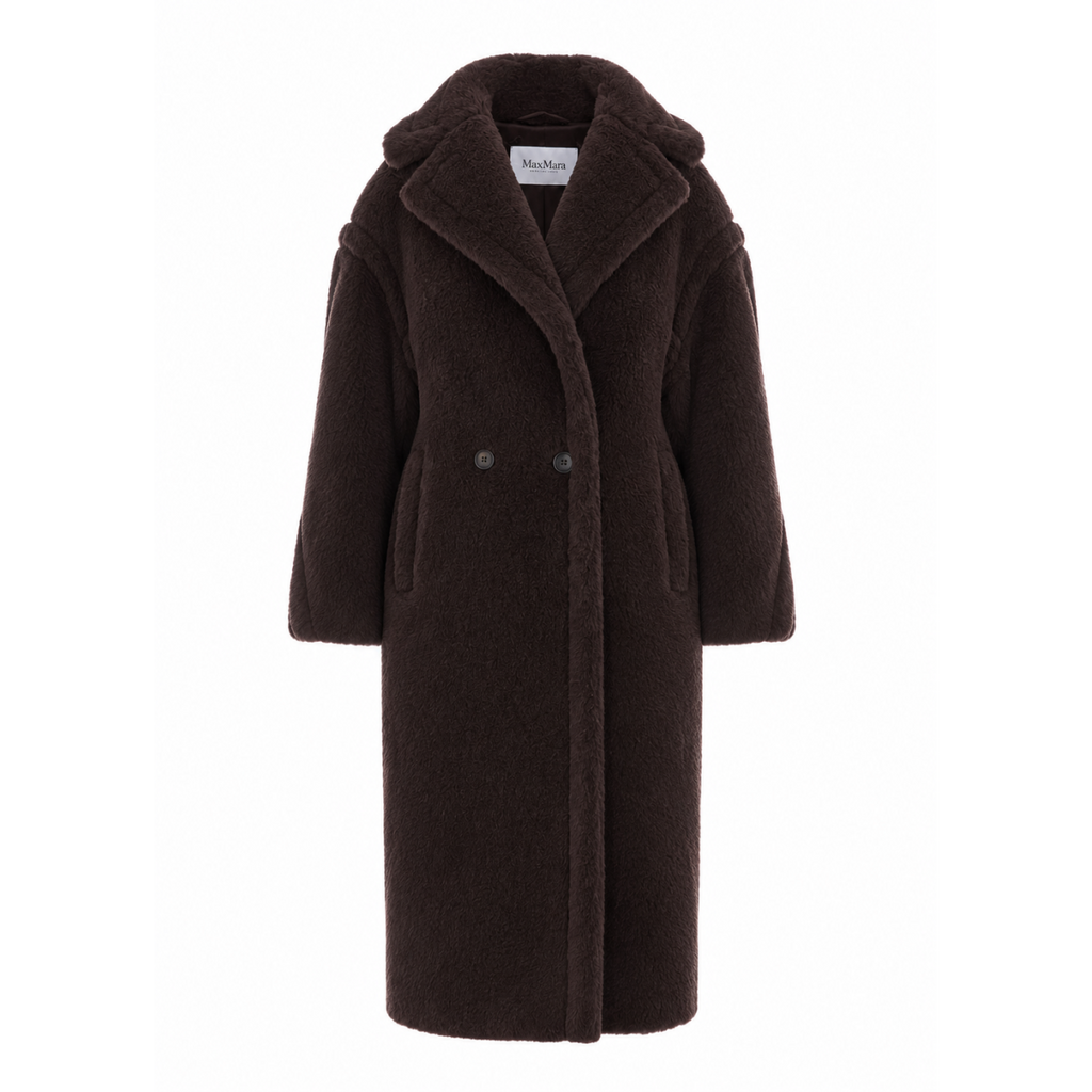 Max Mara Women's Tedgirl Alpaca Coat in Brown - view 1