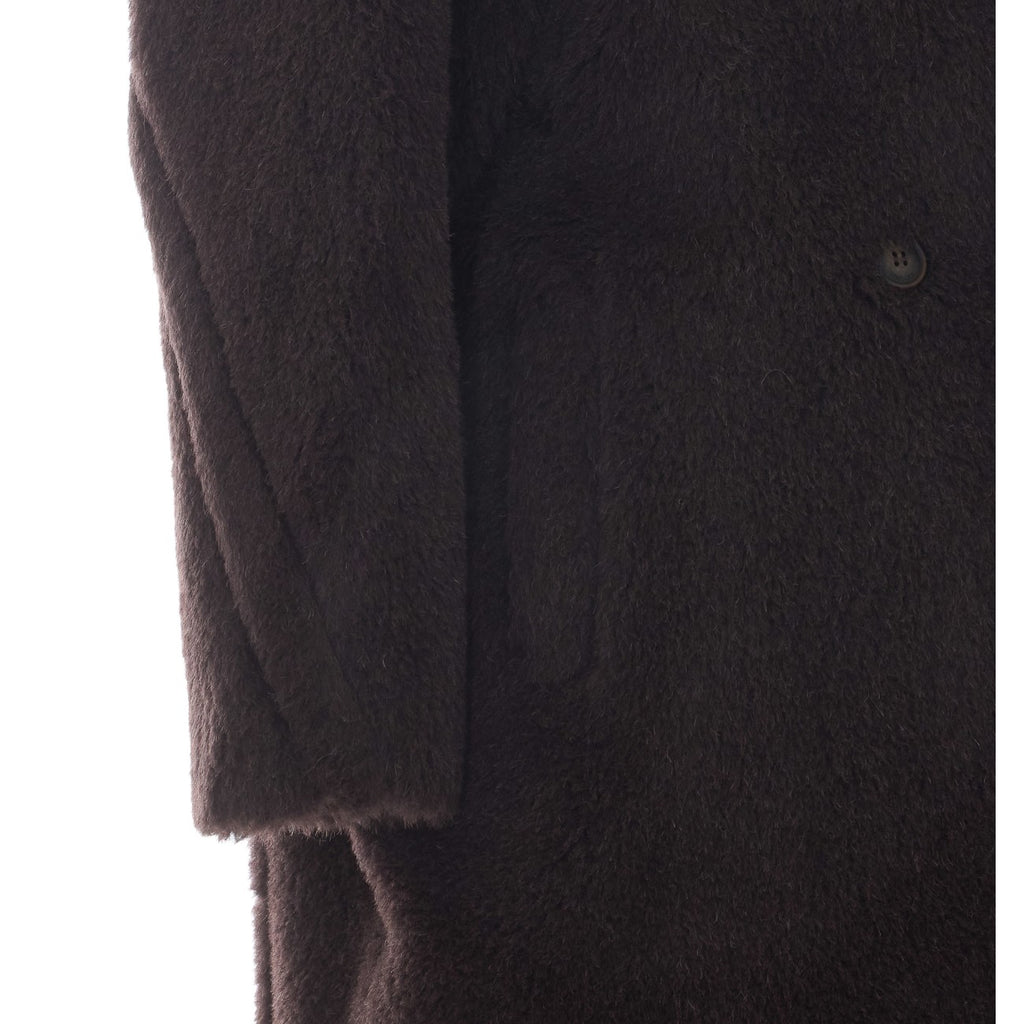 Max Mara Women's Tedgirl Alpaca Coat in Brown - view 3