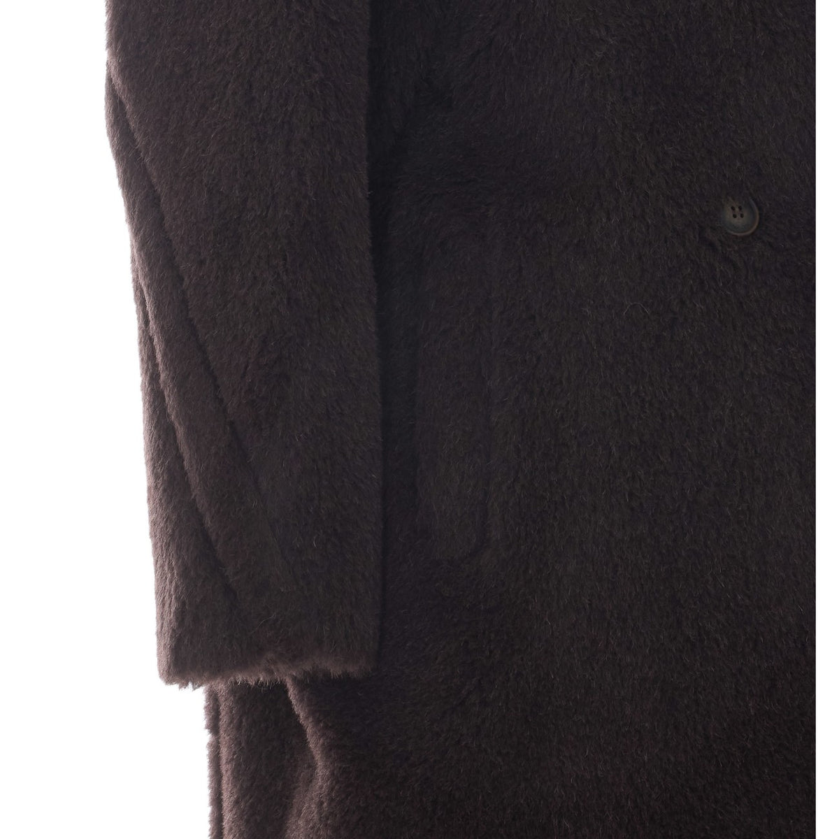 Max Mara Women's Tedgirl Alpaca Coat in Brown - view 3