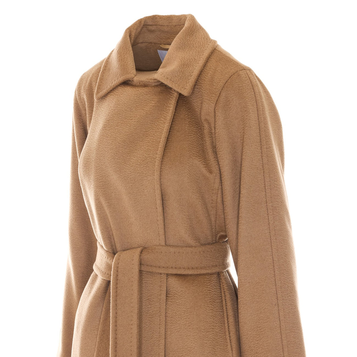 Max Mara Women's Manuela Camel Coat in Brown - view 3