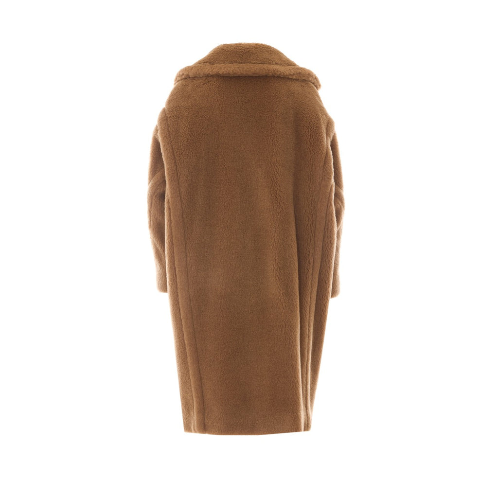 Max Mara Women's Teddy Bear Camel Coat in Brown - view 2
