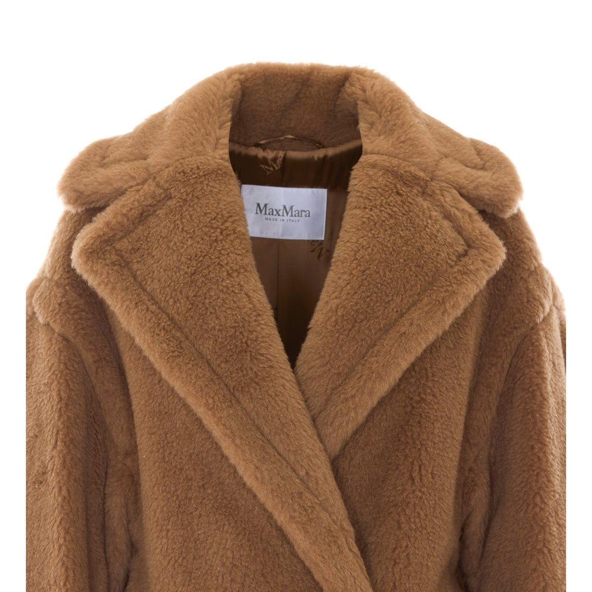 Max Mara Women's Teddy Bear Camel Coat in Brown - view 4