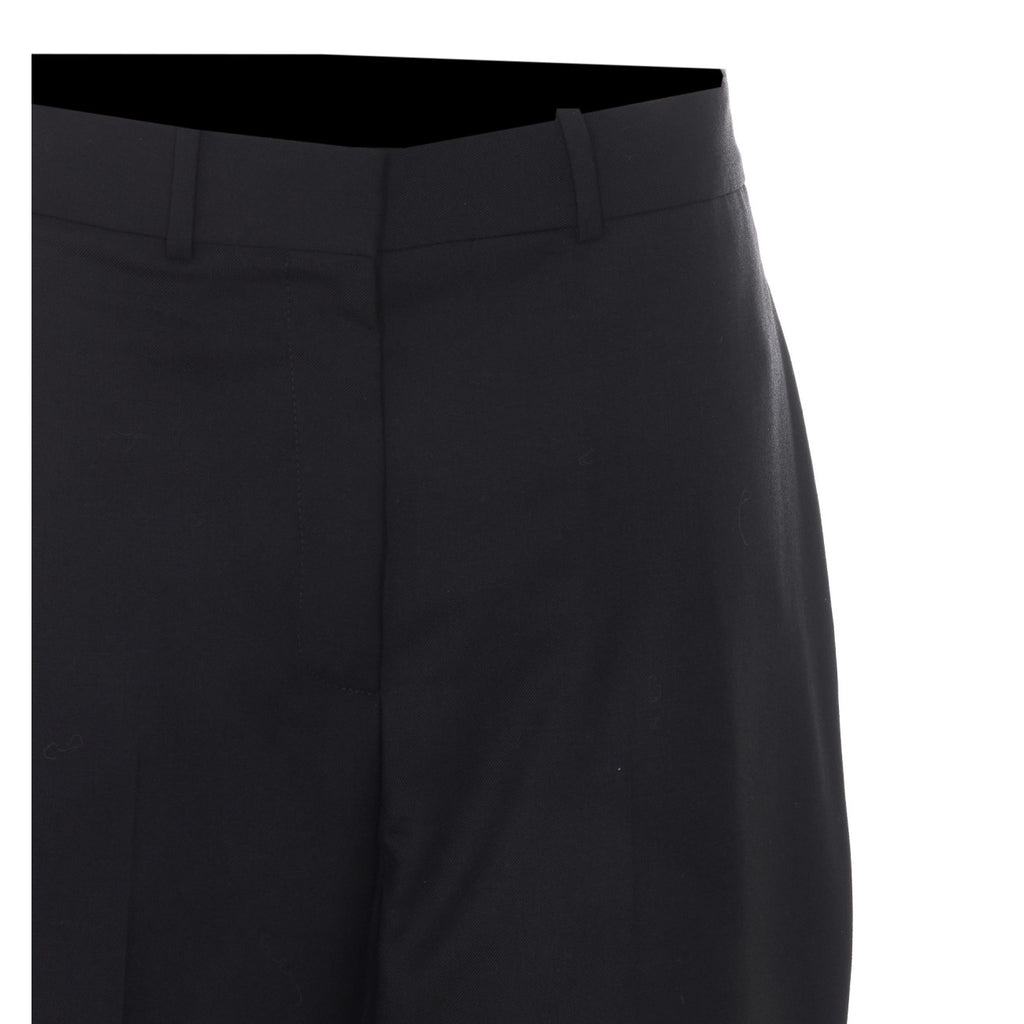 Loewe Women's Straight-Leg Wool Pants in Black - view 4