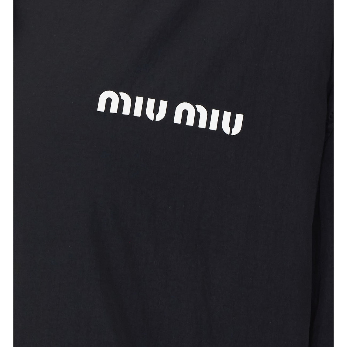 Miu Miu Women's Fleece Ponge Jacket in Black - view 3