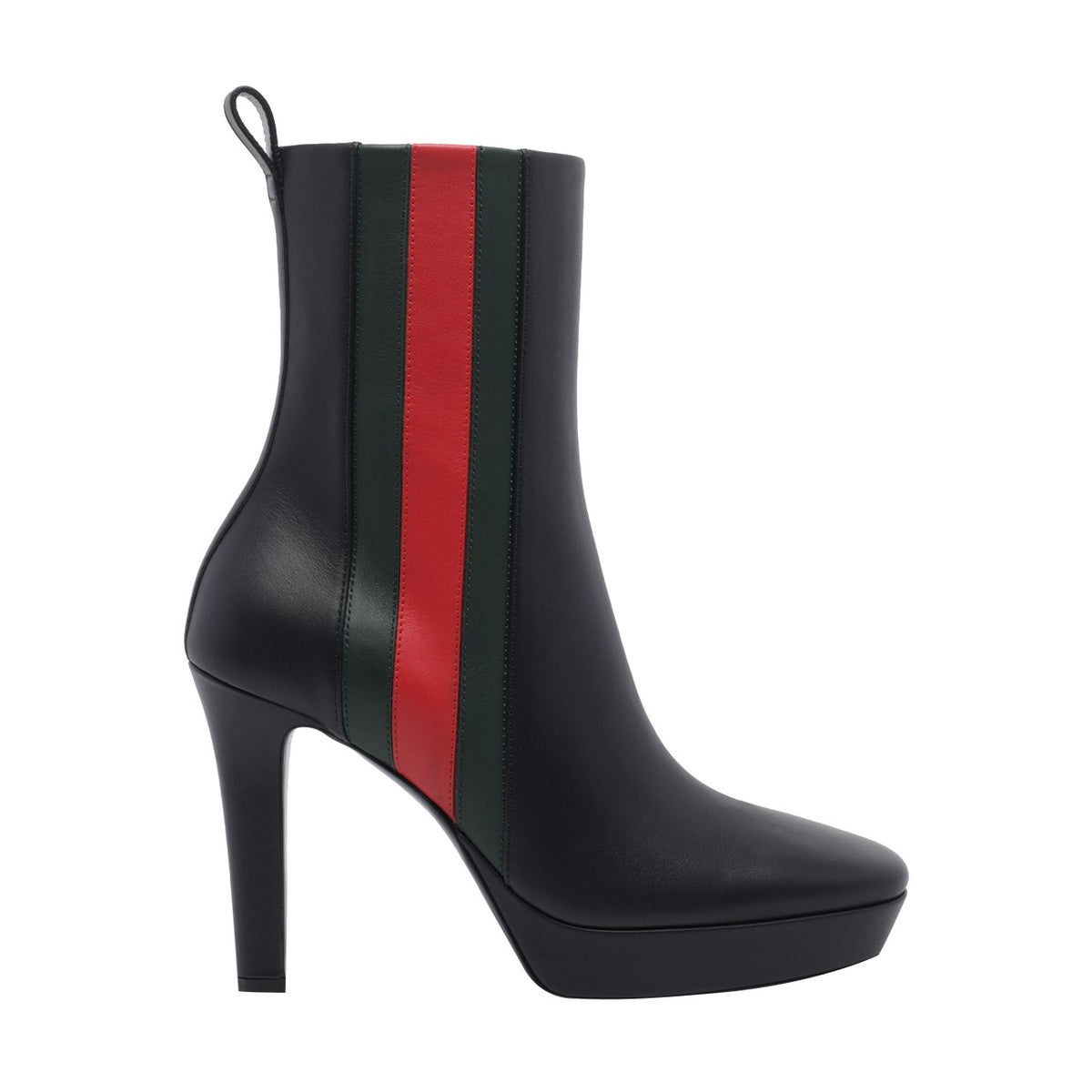 Gucci Women's Leather Galleria Pump Booties in Black - view 1