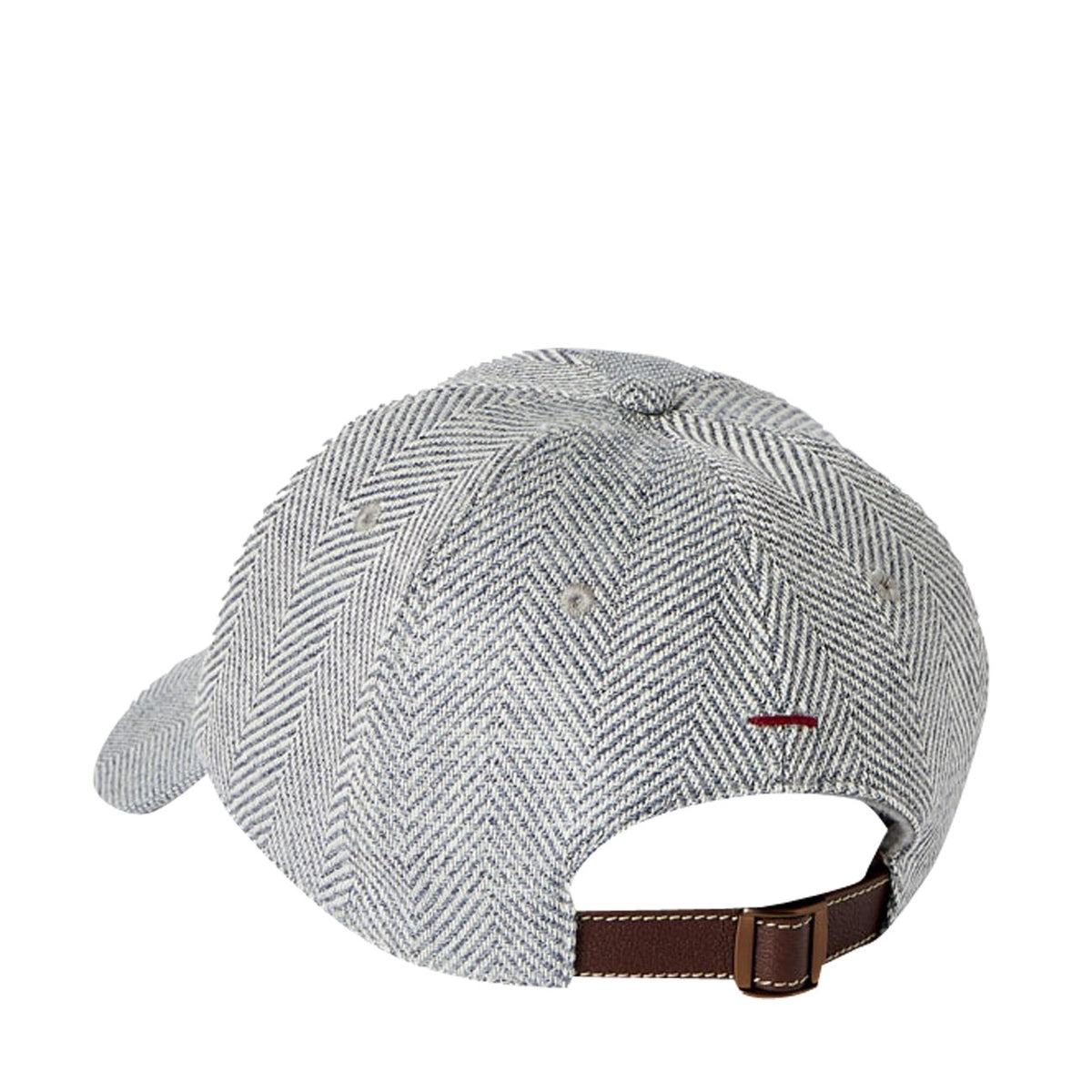 Brunello Cucinelli Men's Wool Baseball Cap in Grey - view 2