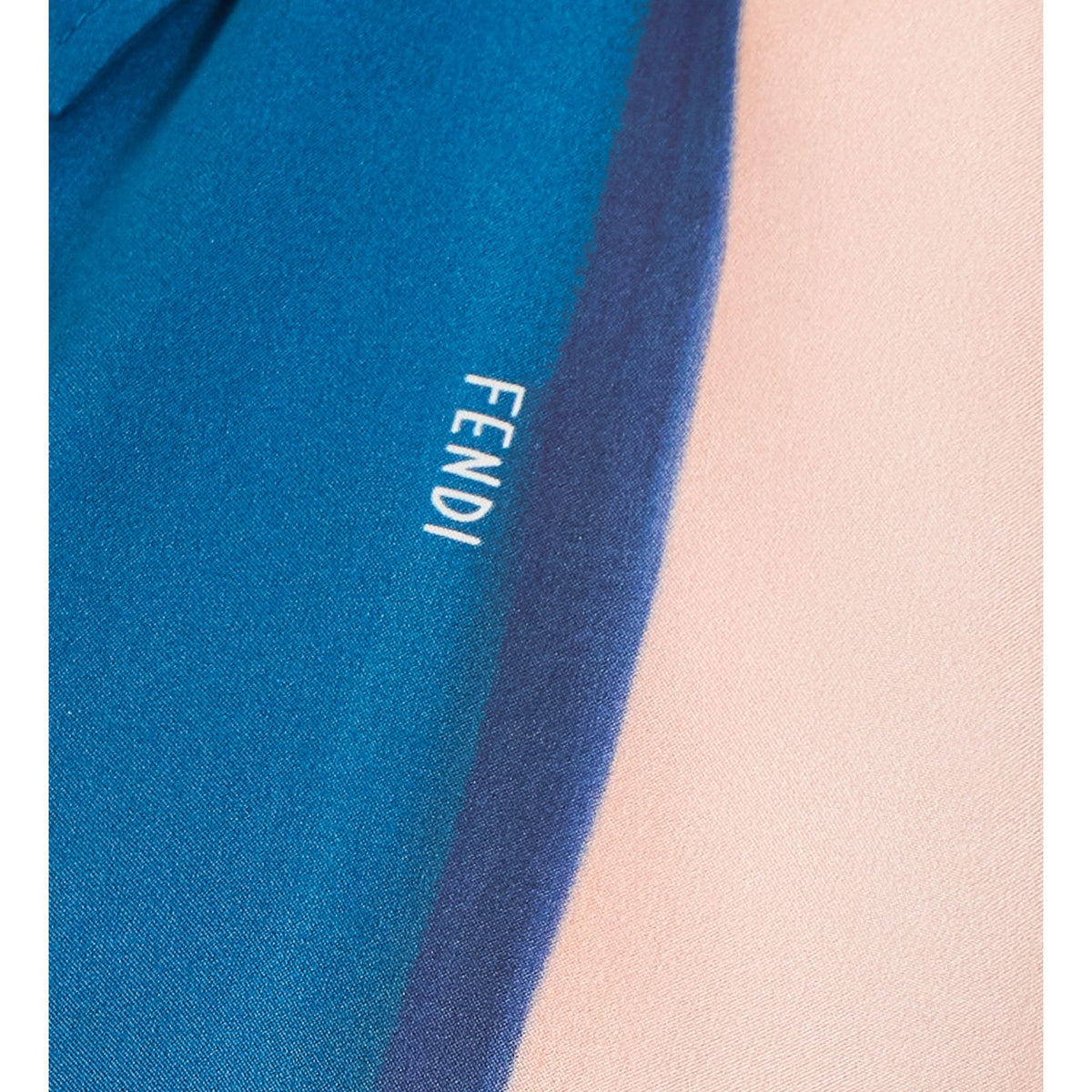 Fendi Women's Cotton Striped Top in Multicolor - view 2