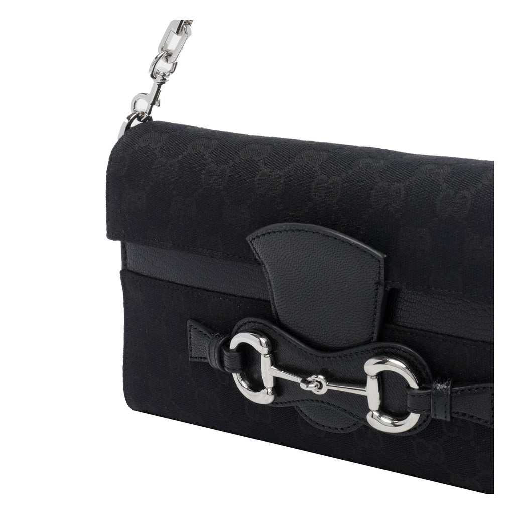 Gucci Women's GG Fabric Ristretto Medium Bag in Black - view 4
