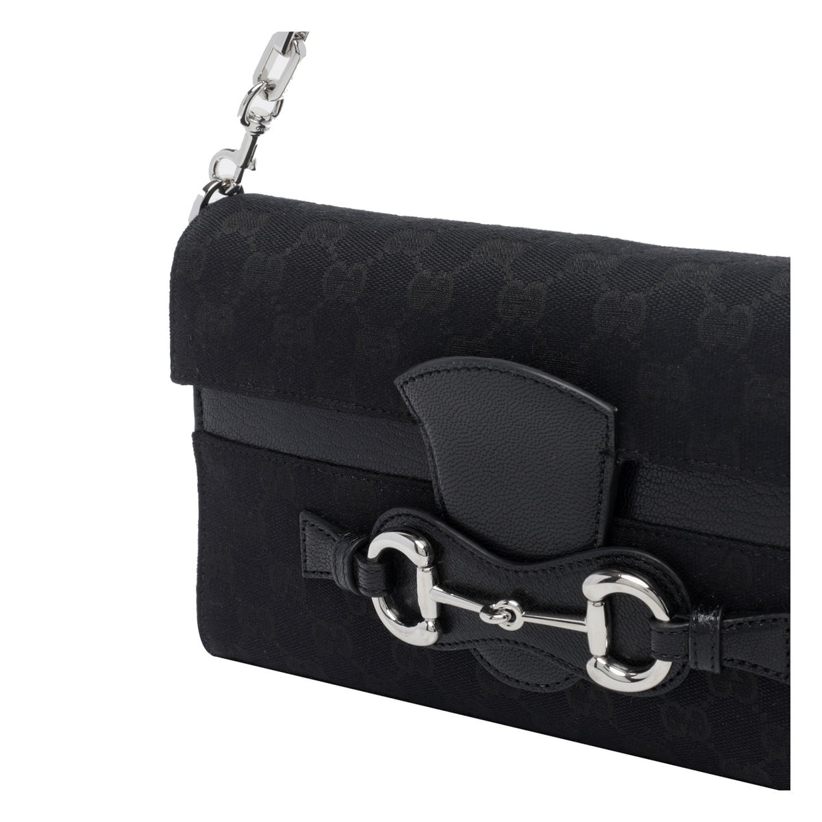 Gucci Women's GG Fabric Ristretto Medium Bag in Black - view 4