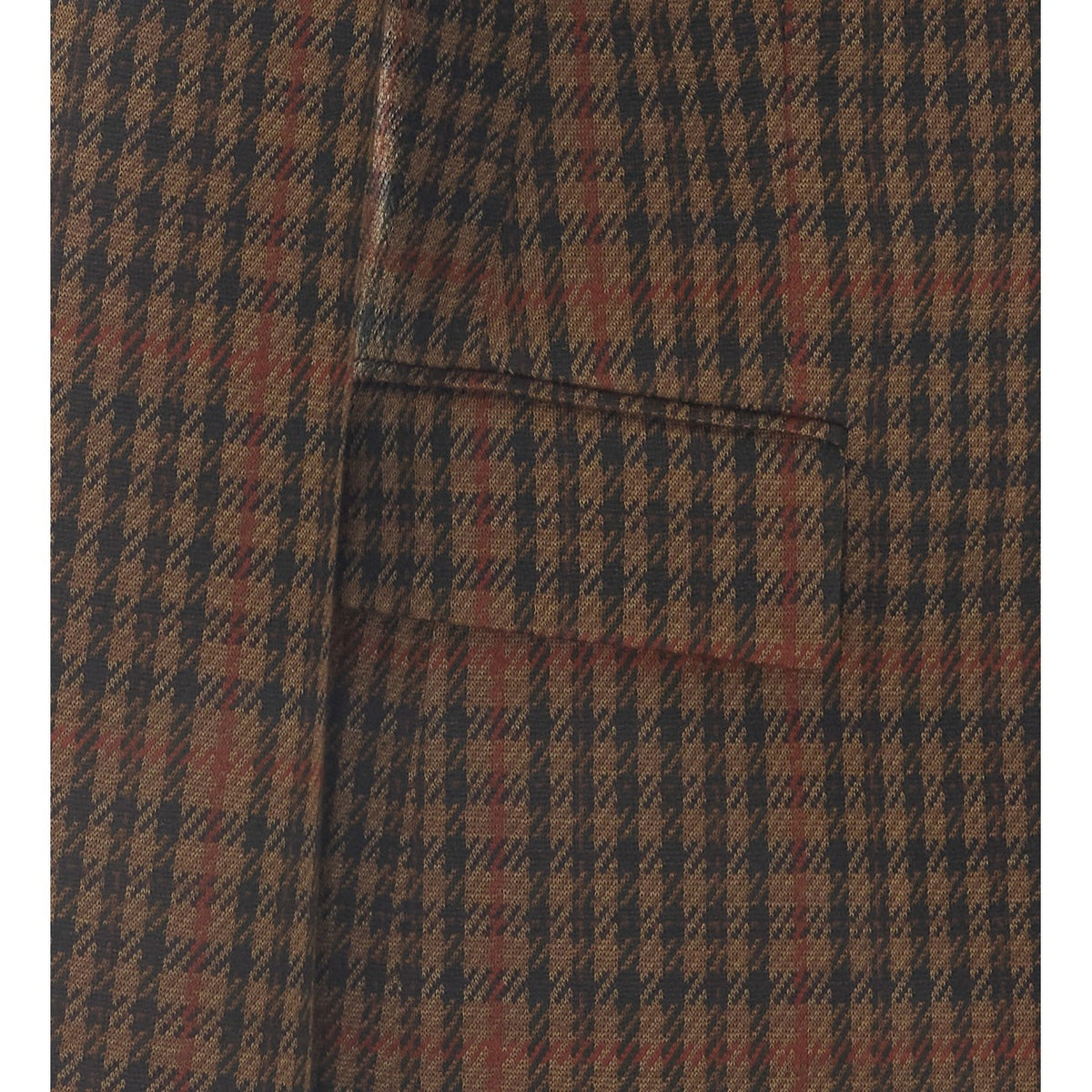 Max Mara Women's Wool Check Jacket in Brown - view 3