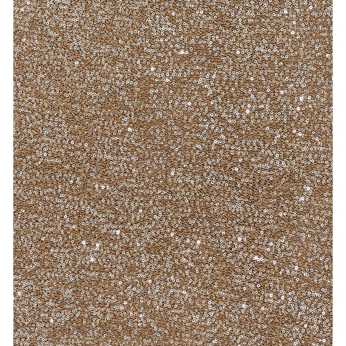 Saint Laurent Women's Sequined Cotton Mini Dress in Beige - view 3