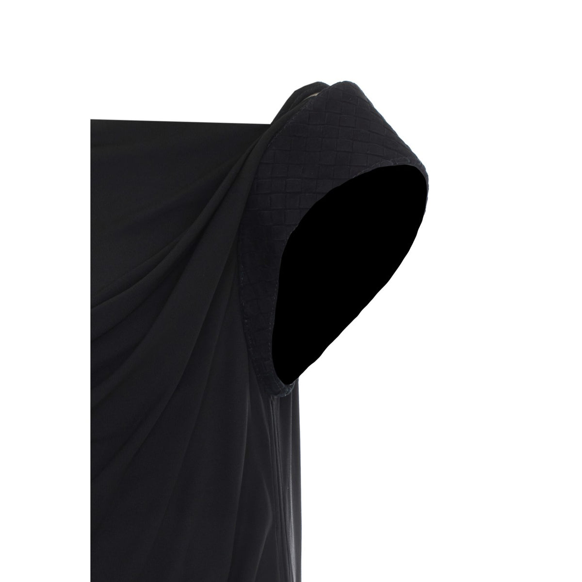 Bottega Veneta Women's Intrecciato Viscose Dress in Black