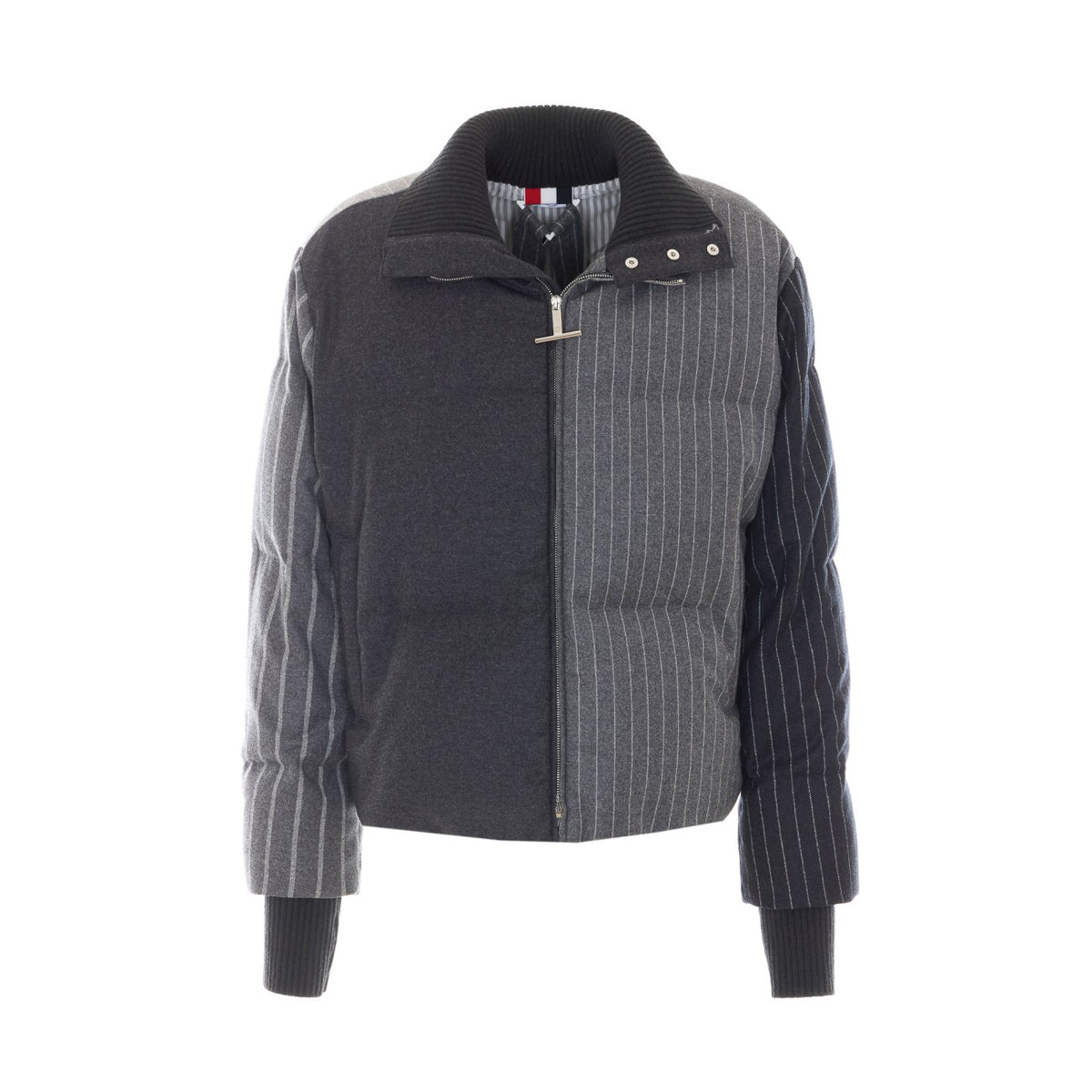 Thom Browne Men's Dowfille Down Jacket in Grey