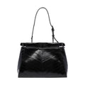 Fendi Women's Leather Medium My Peekaboo Bag in Black