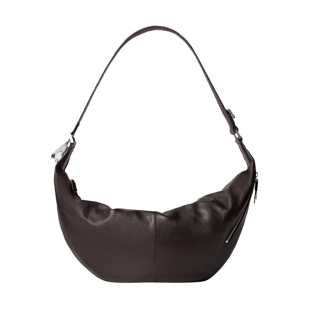 Lemaire Men's Quiver Clip Crossbody Bag in Brown Leather - view 1