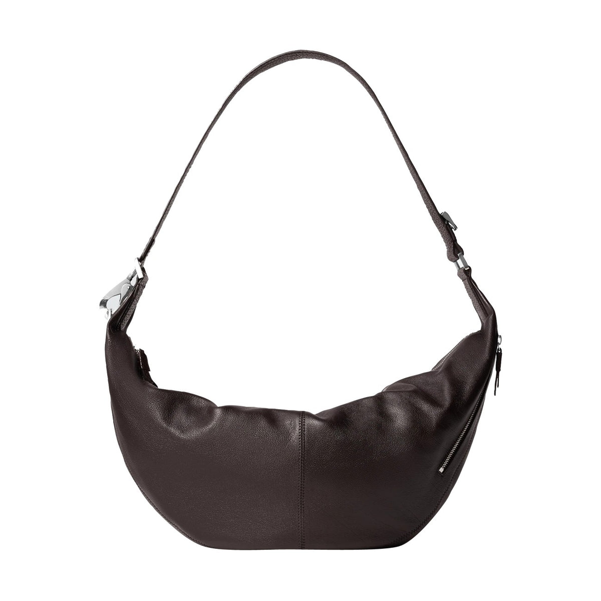 Lemaire Men's Quiver Clip Crossbody Bag in Brown Leather - view 1