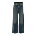 Brunello Cucinelli Women's Cotton Jeans in Blue