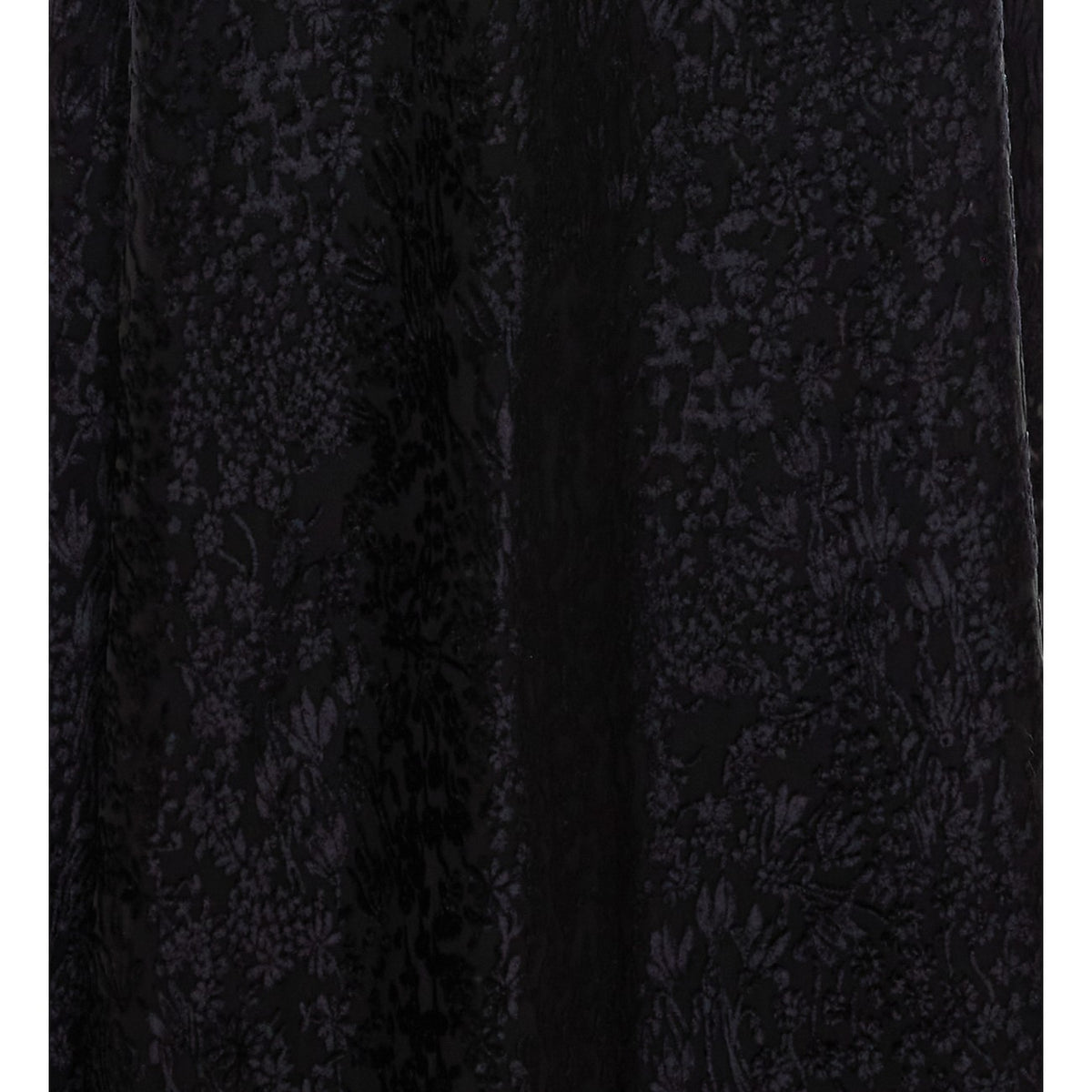Fendi Women's Velvet Devore Long Dress in Black