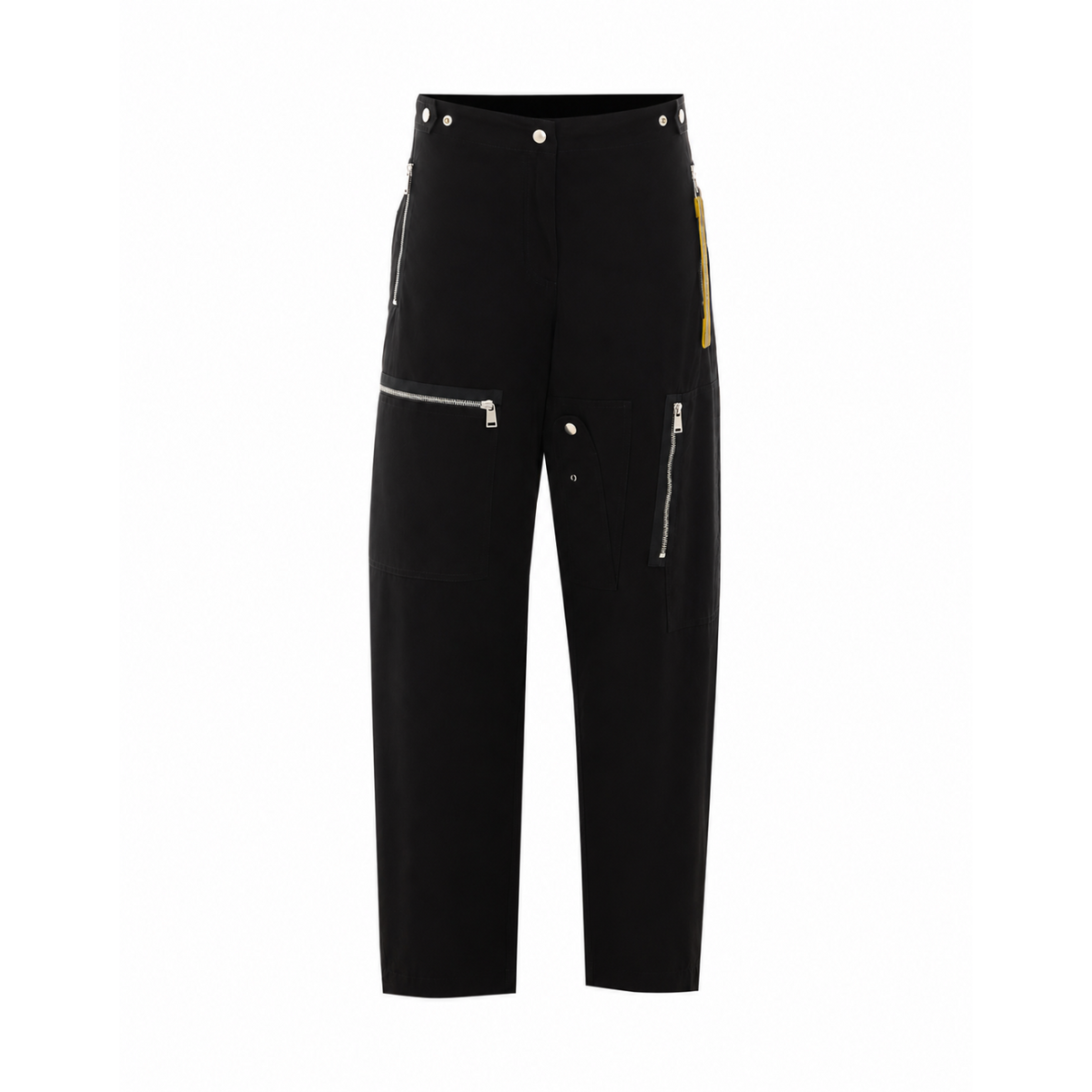 Fendi Women's Cotton Parachute Cargo Pants in Black