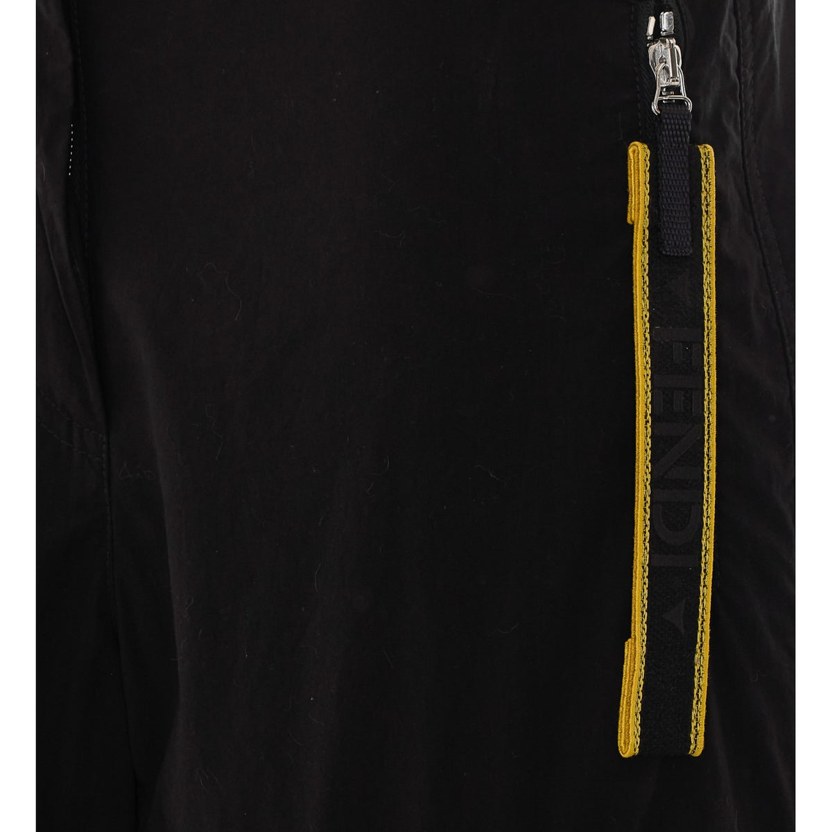 Fendi Women's Cotton Parachute Cargo Pants in Black
