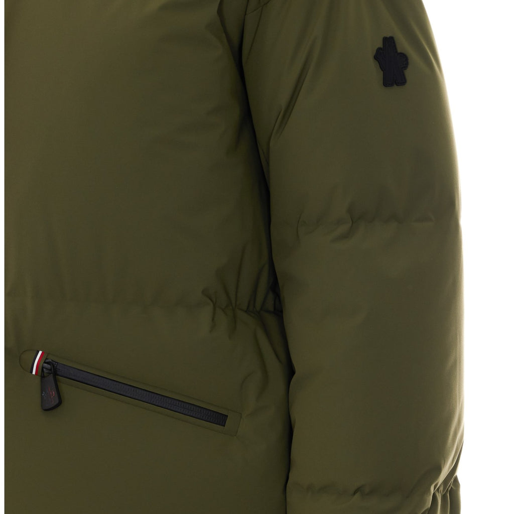 Moncler Grenoble Women's Allesaz Down Bomber in Green